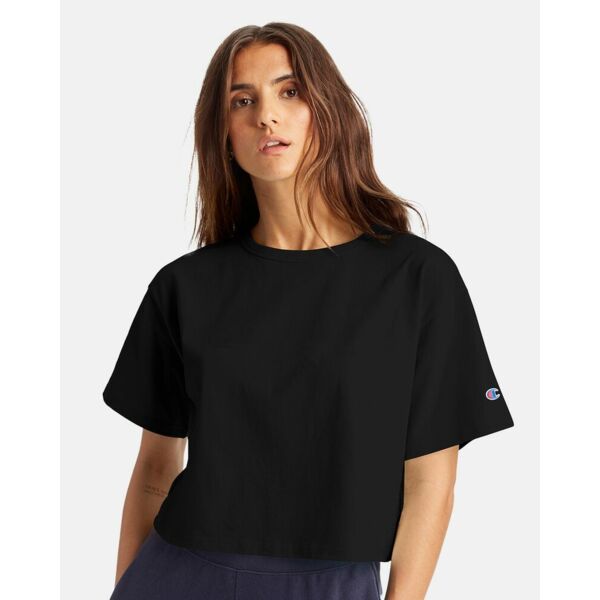 Women's Heritage Jersey Crop T-Shirt Thumbnail
