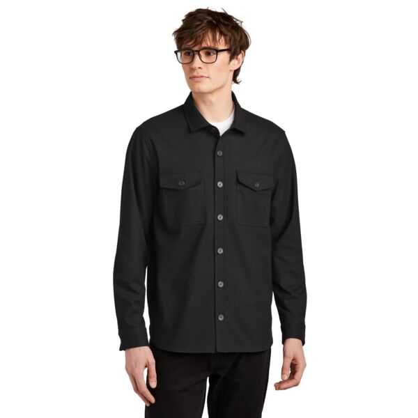 Long Sleeve Twill Overshirt Thumbnail