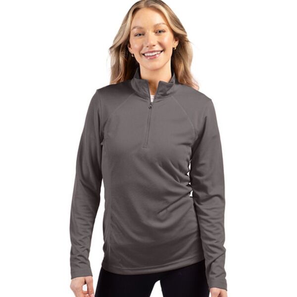 Clique Ice Pique Womens Half Zip Tech Pullover Thumbnail
