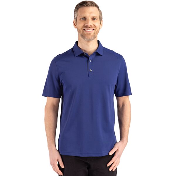Cutter & Buck Advantage Refresh Epic Confidence Recycled Mens Tri-Blend Pique Polo Thumbnail