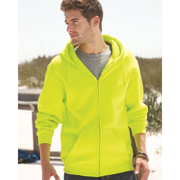 Unisex USA-Made Full-Zip Hooded Sweatshirt Thumbnail