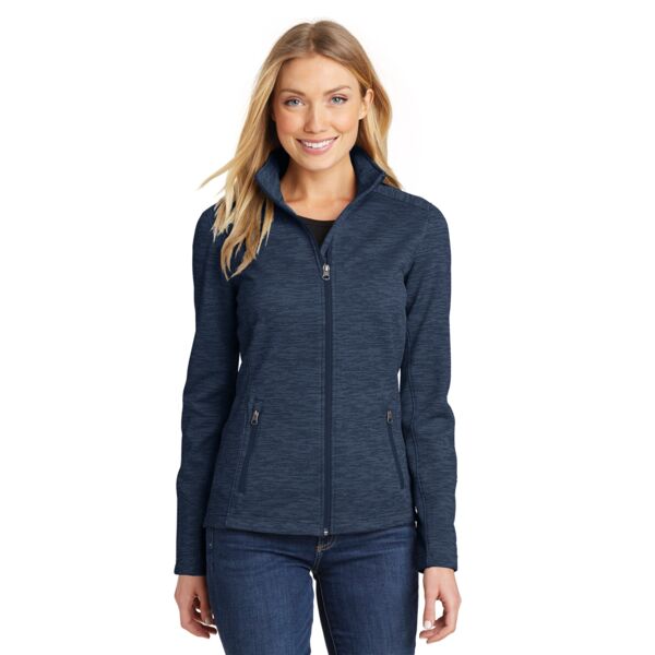 Women's Digi Stripe Fleece Jacket Thumbnail