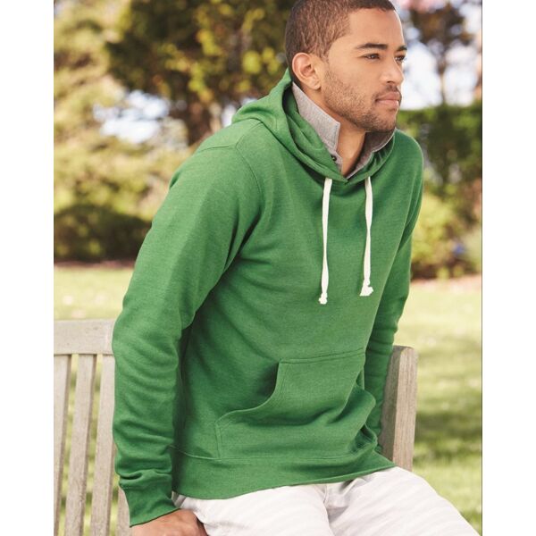 Men's Triblend Fleece Hooded Sweatshirt Thumbnail