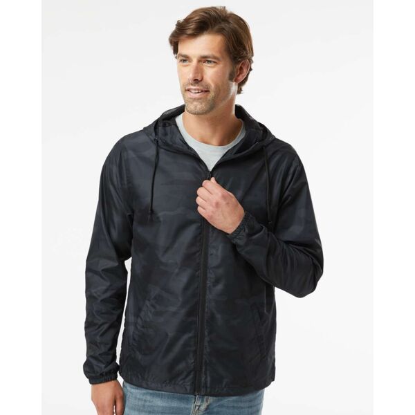 Men's Lightweight Windbreaker Full-Zip Jacket Thumbnail