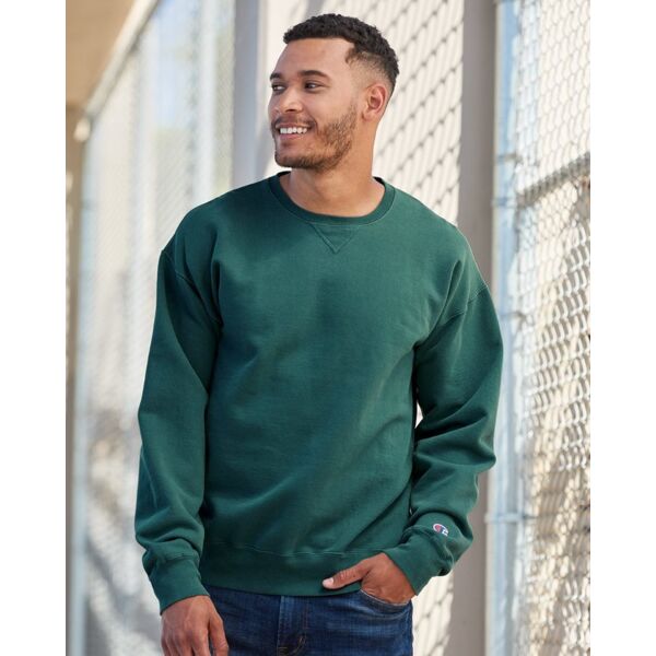 Unisex Garment-Dyed Crewneck Sweatshirt Thumbnail