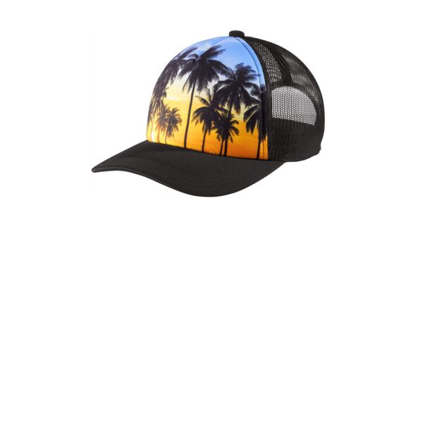 Photo Real Snapback Trucker Cap Thumbnail