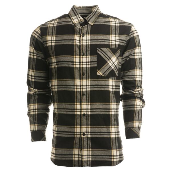 Men's Open Pocket Flannel Shirt Thumbnail