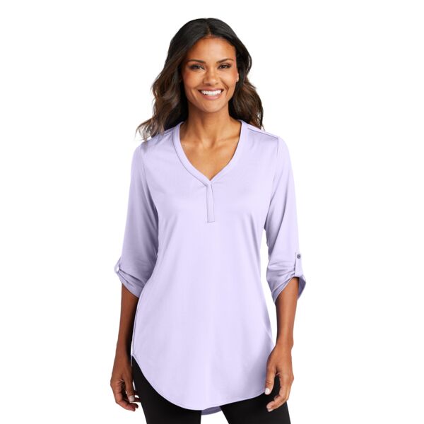 Ladies City Stretch 3/4 Sleeve Tunic Thumbnail