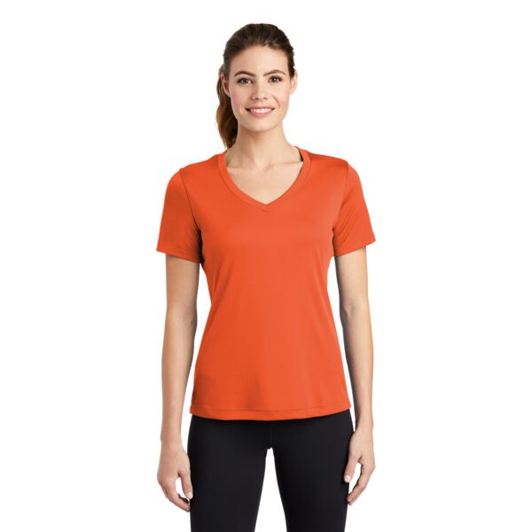 Ladies PosiCharge ® Competitor V Neck Tee Thumbnail