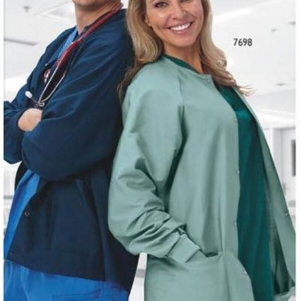 Fashion Seal Unisex Knit Collar Warm-Ups Jacket Thumbnail