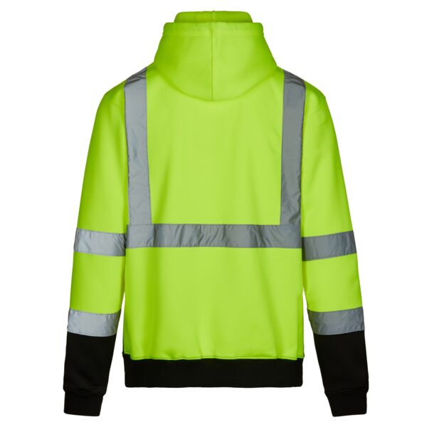 Class 3 Full-Zip Safety Green Heavyweight Hoodies Thumbnail