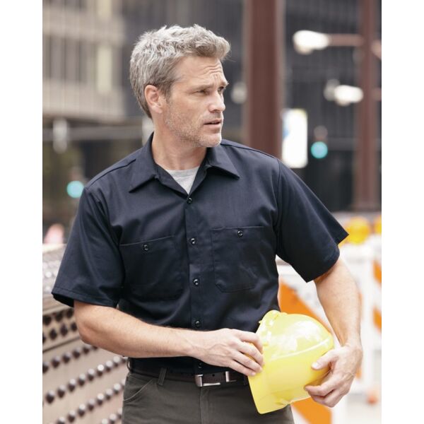 Cotton Short Sleeve Uniform Shirt Thumbnail