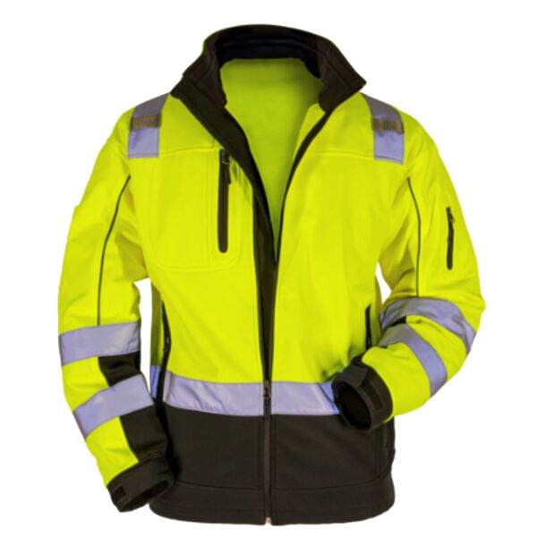 ANSI Class 3 HiViz Softshell Jacket Thumbnail